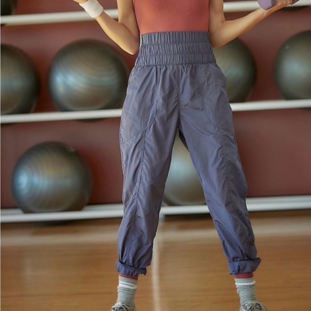 FP Movement by Free People The Way Home Joggers In Purple Deep Sea - Picture 2 of 7